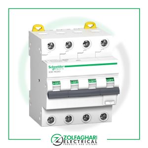 RCBO چهارپل 25 آمپر