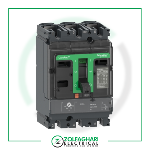 کلید اتوماتیک 100 آمپر اشنایدر سه پل 50kA (C10N3TM100)