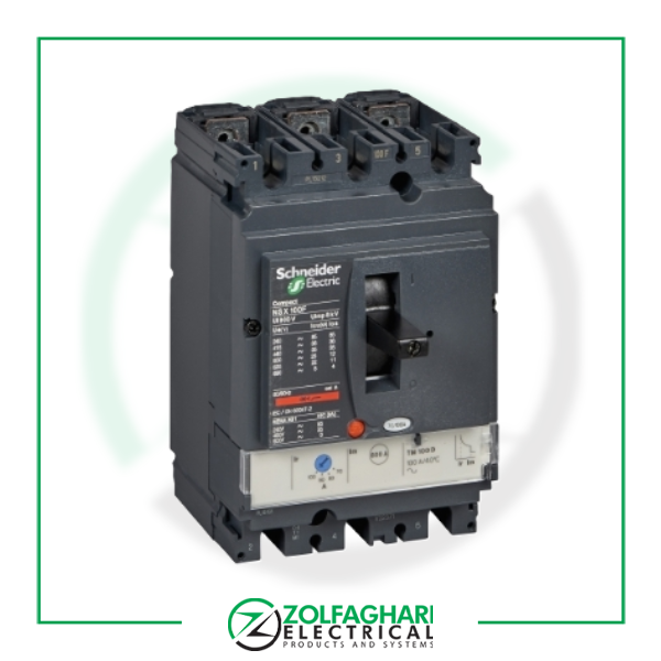 کلید اتوماتیک 32 آمپر اشنایدر سه پل 50kA LV429845