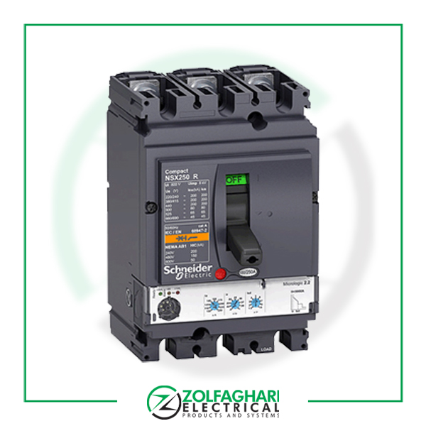 کليد اتوماتیک 25 آمپر اشنایدر سه پل 36kA