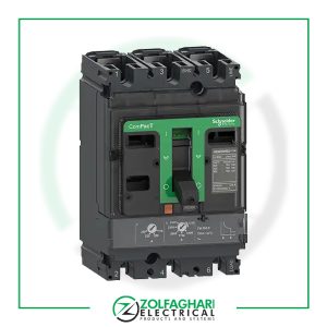 کليد اتوماتیک 16 آمپر اشنایدر الکتریک سه پل 25kA